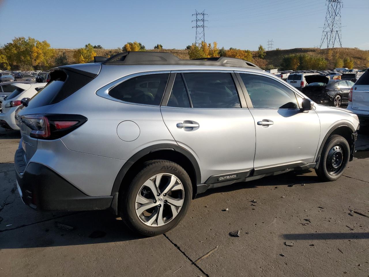 2020 Subaru Outback VIN 4S4BTALCXL3186138 Copart auction photo, front end damage thumbnail 3