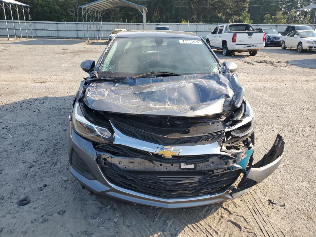 2019 Chevrolet Cruze VIN 1G1BE5SMXK7123721 Copart auction photo, front end / rear end damage thumbnail 5