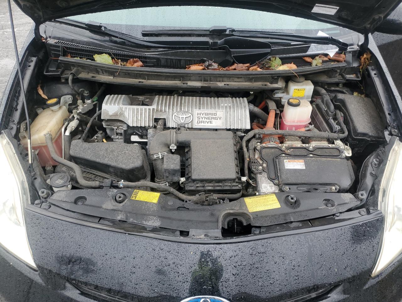 2014 Toyota Prius VIN JTDKN3DU0E0356612 Copart auction photo, front end / rear end damage thumbnail 12