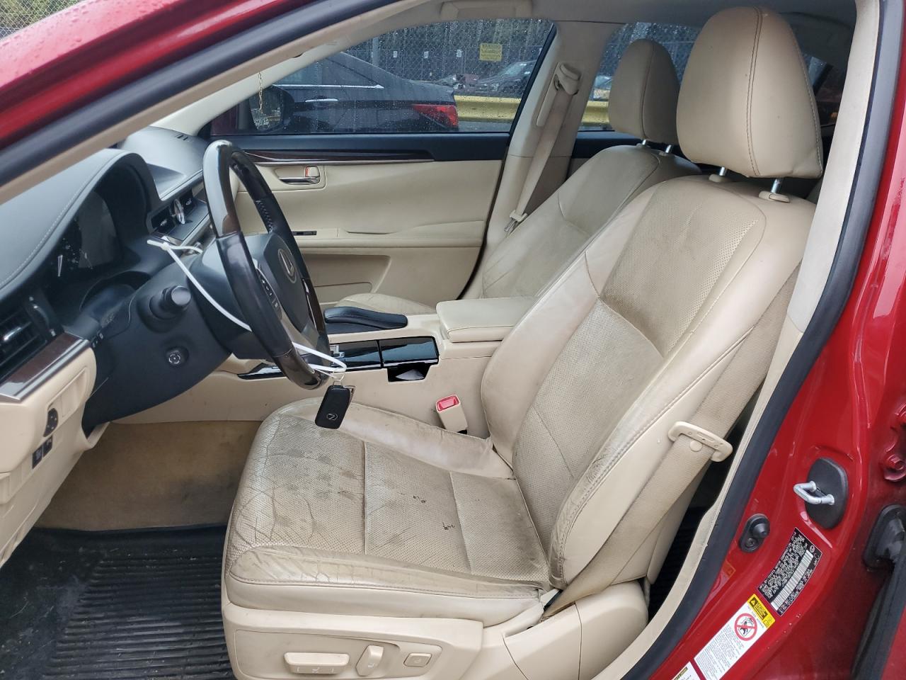 2014 Lexus ES VIN JTHBK1GG7E2144327 Copart auction photo, front end / side damage thumbnail 7