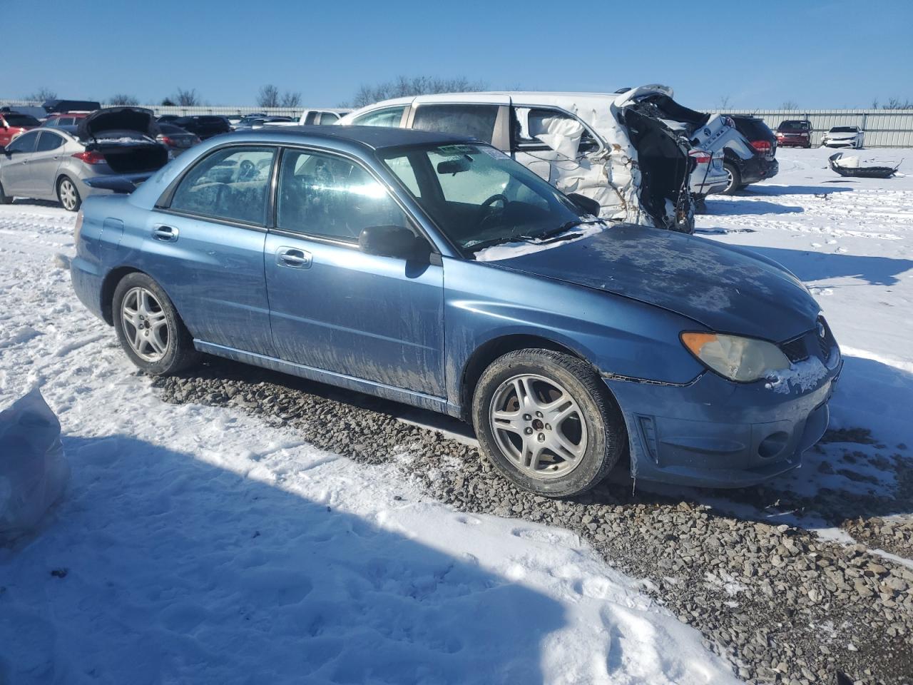 2007 Subaru Impreza VIN JF1GD61627G523570 Copart auction photo, front end damage thumbnail 4