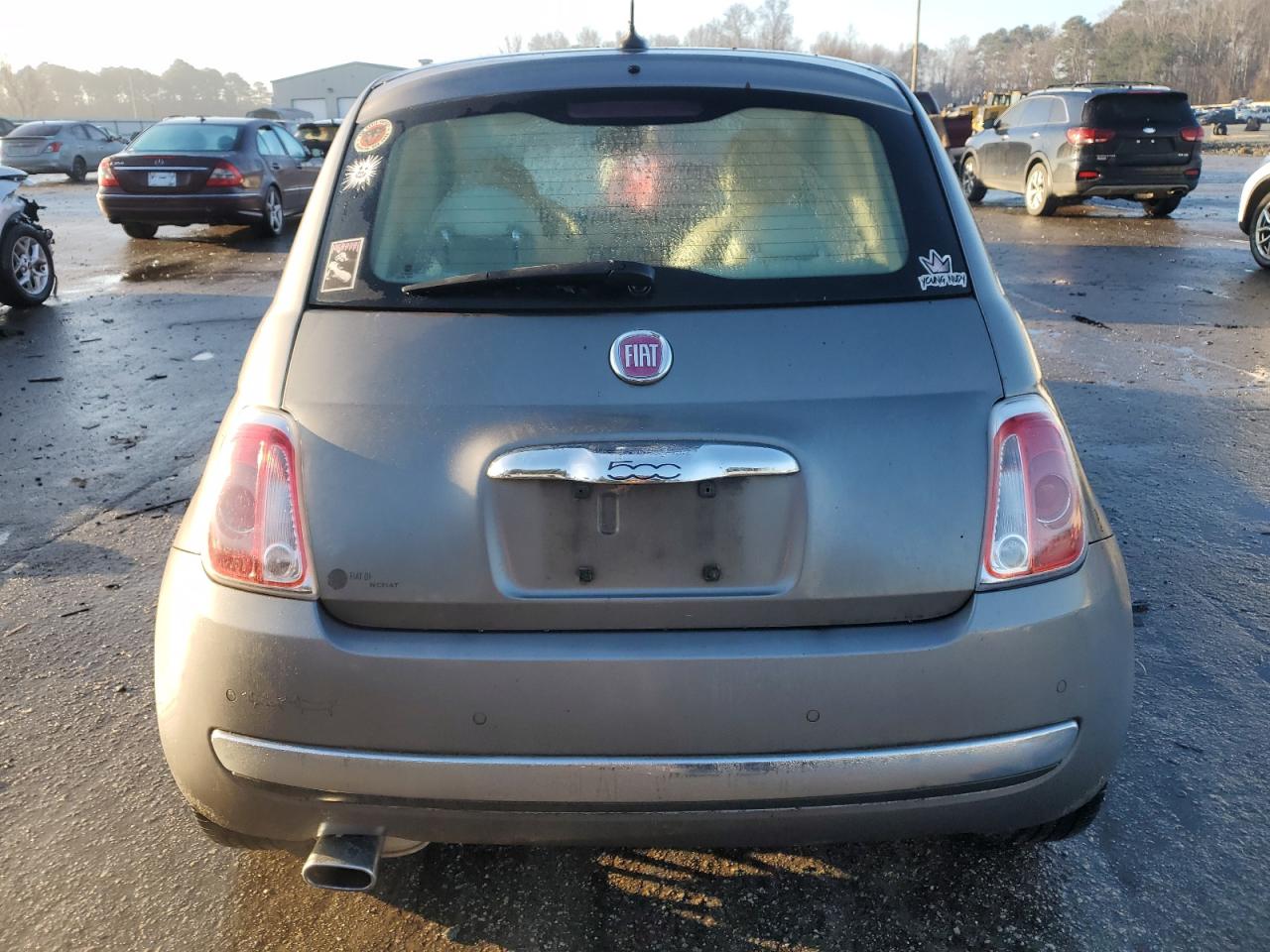 2012 Fiat 500 VIN 3C3CFFCR0CT117579 Copart auction photo, front end damage thumbnail 6