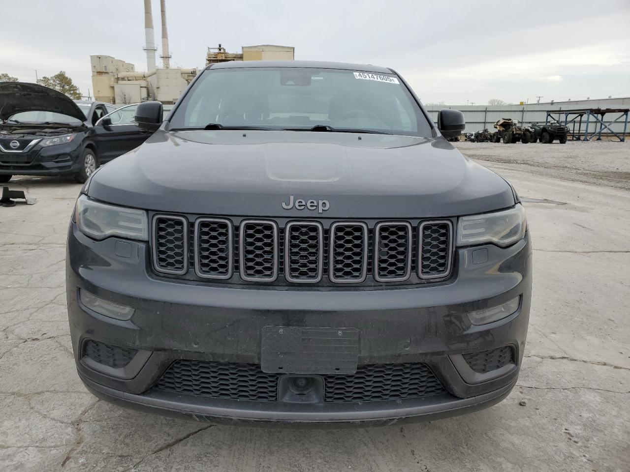 2018 Jeep Grand Cherokee VIN 1C4RJFCG1JC185045 Copart auction photo, side / rear end damage thumbnail 5