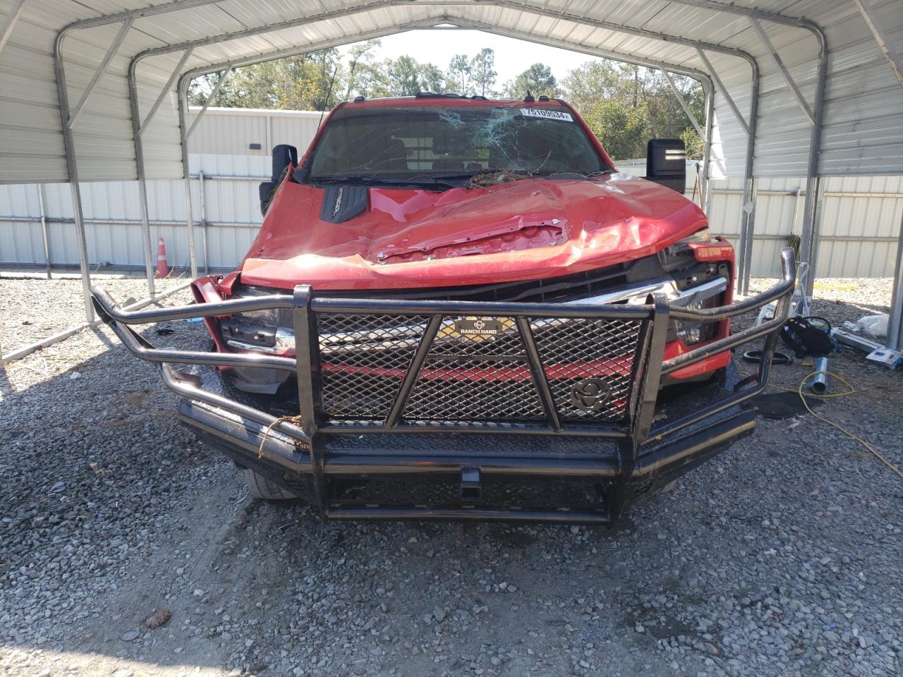 2024 Chevrolet Silverado VIN 1GB4YTE78RF332509 Copart auction photo, front end damage thumbnail 5