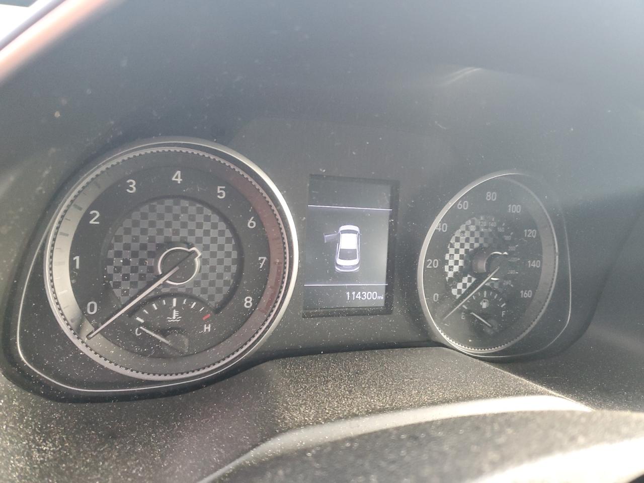 2020 Hyundai Elantra VIN KMHD74LF6LU947962 Copart auction photo, all over damage thumbnail 9