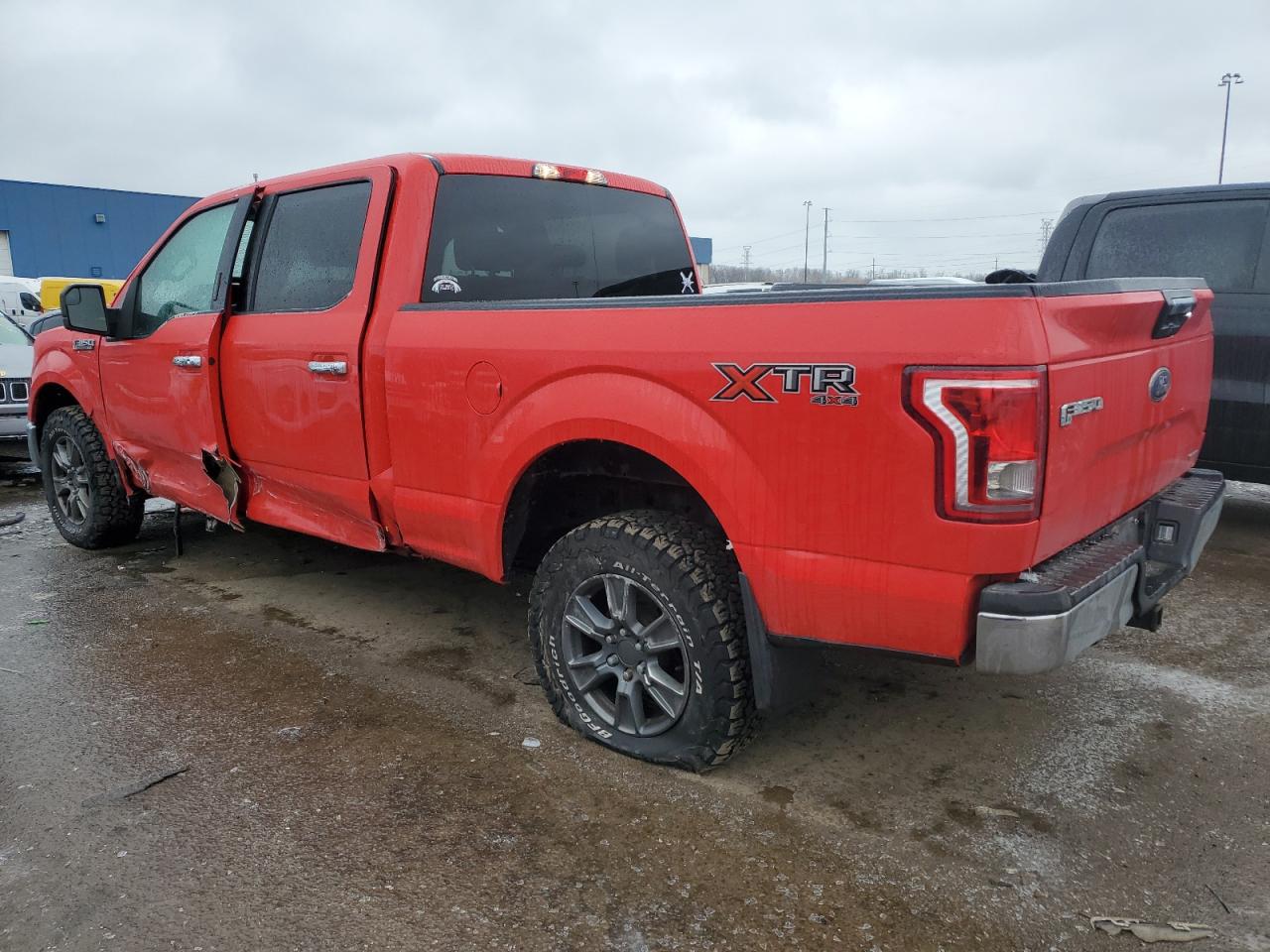 2016 Ford F-150 VIN 1FTFW1EF2GFA34007 Copart auction photo, side damage thumbnail 2
