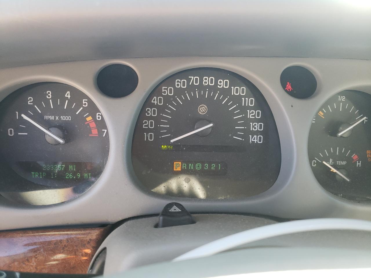 2001 Buick LeSabre VIN 1G4HR54K11U253951 Copart auction photo, front end damage thumbnail 9