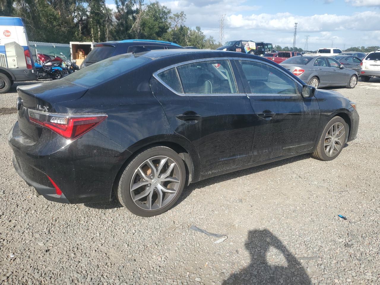 2022 Acura ILX VIN 19UDE2F73NA003903 Copart auction photo, water/flood damage thumbnail 3