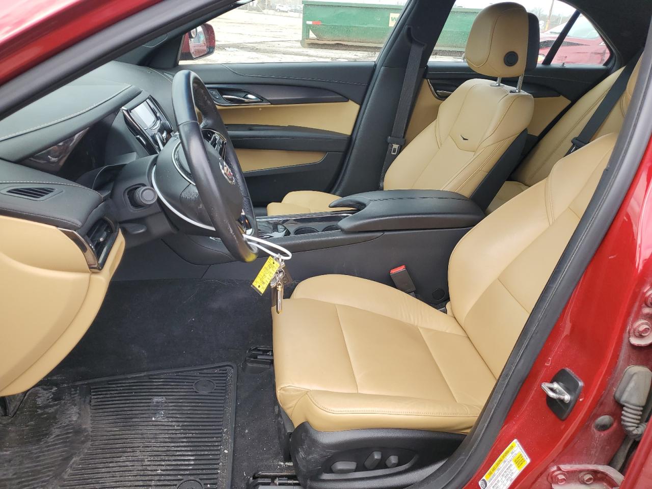 2014 Cadillac ATS VIN 1G6AG5RX4E0126126 Copart auction photo, front end damage thumbnail 7