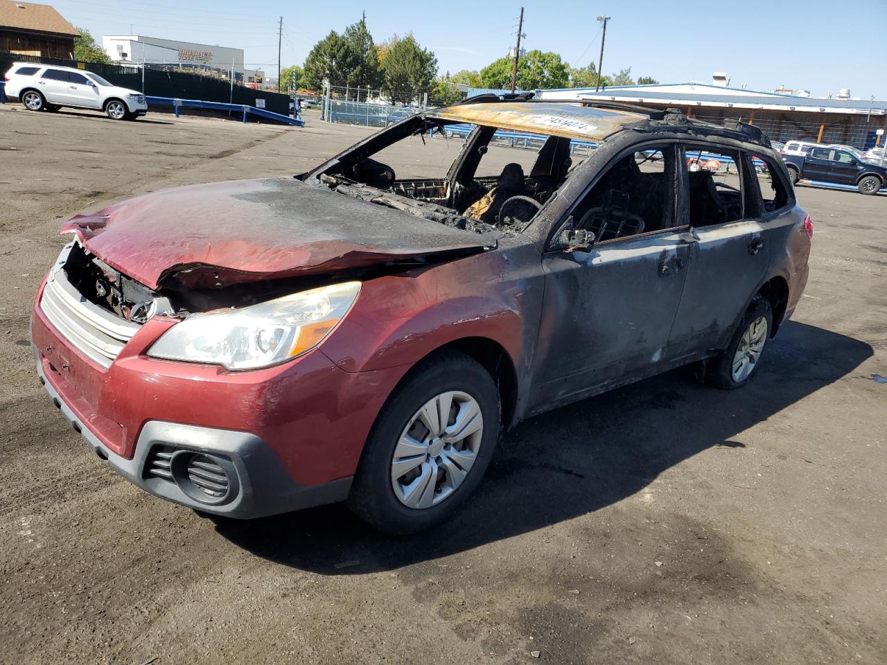 2013 Subaru Outback VIN 4S4BRCAC6D1318242