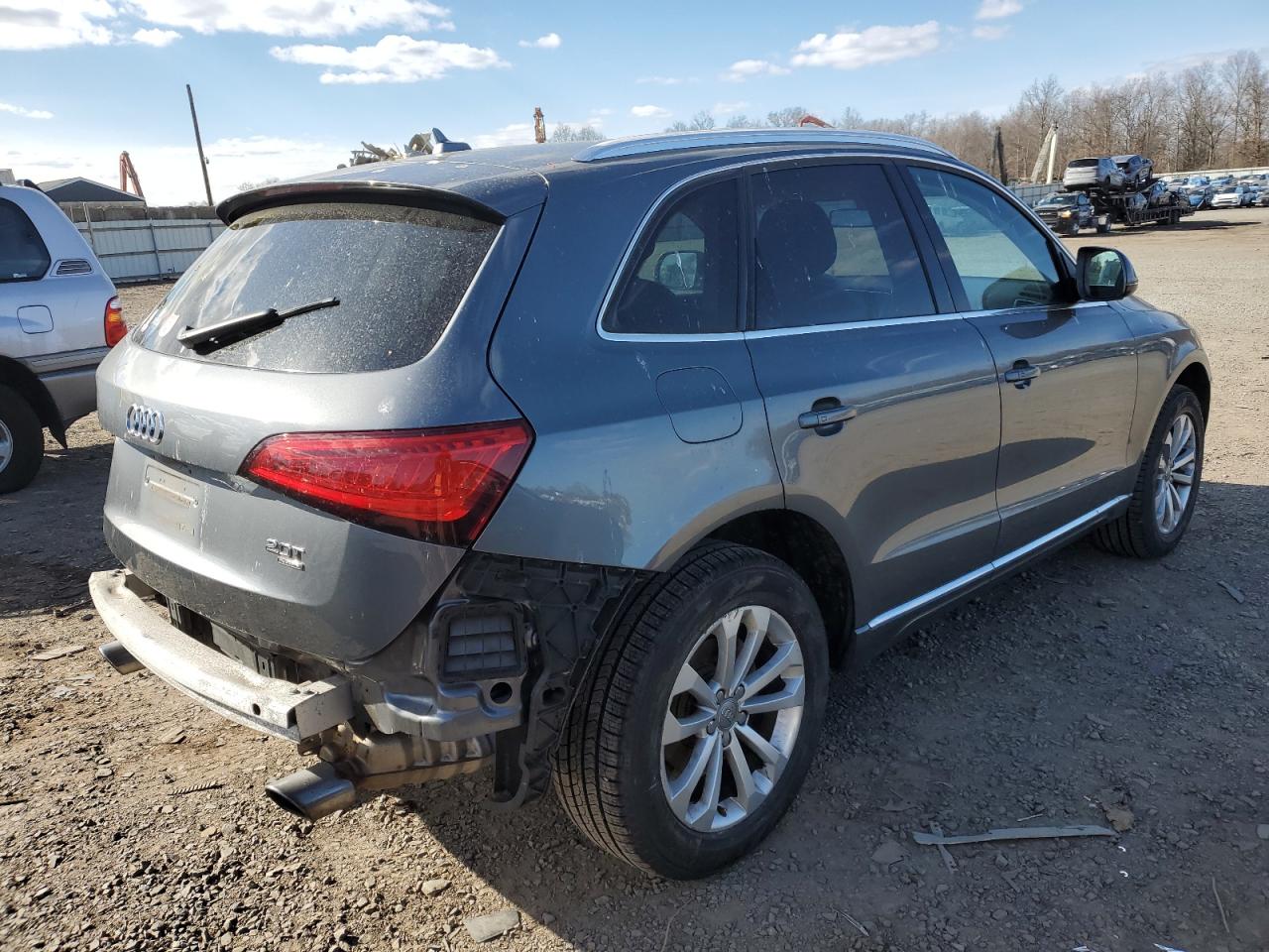 2013 Audi Q5 VIN WA1CFAFP4DA064400 Copart auction photo, rear end damage thumbnail 3