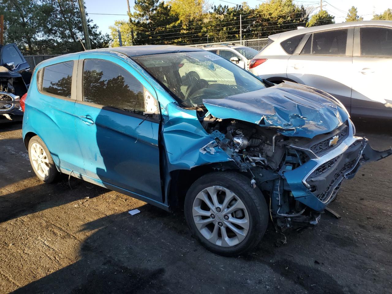 2019 Chevrolet Spark VIN KL8CD6SA9KC723835 Copart auction photo, all over damage thumbnail 4