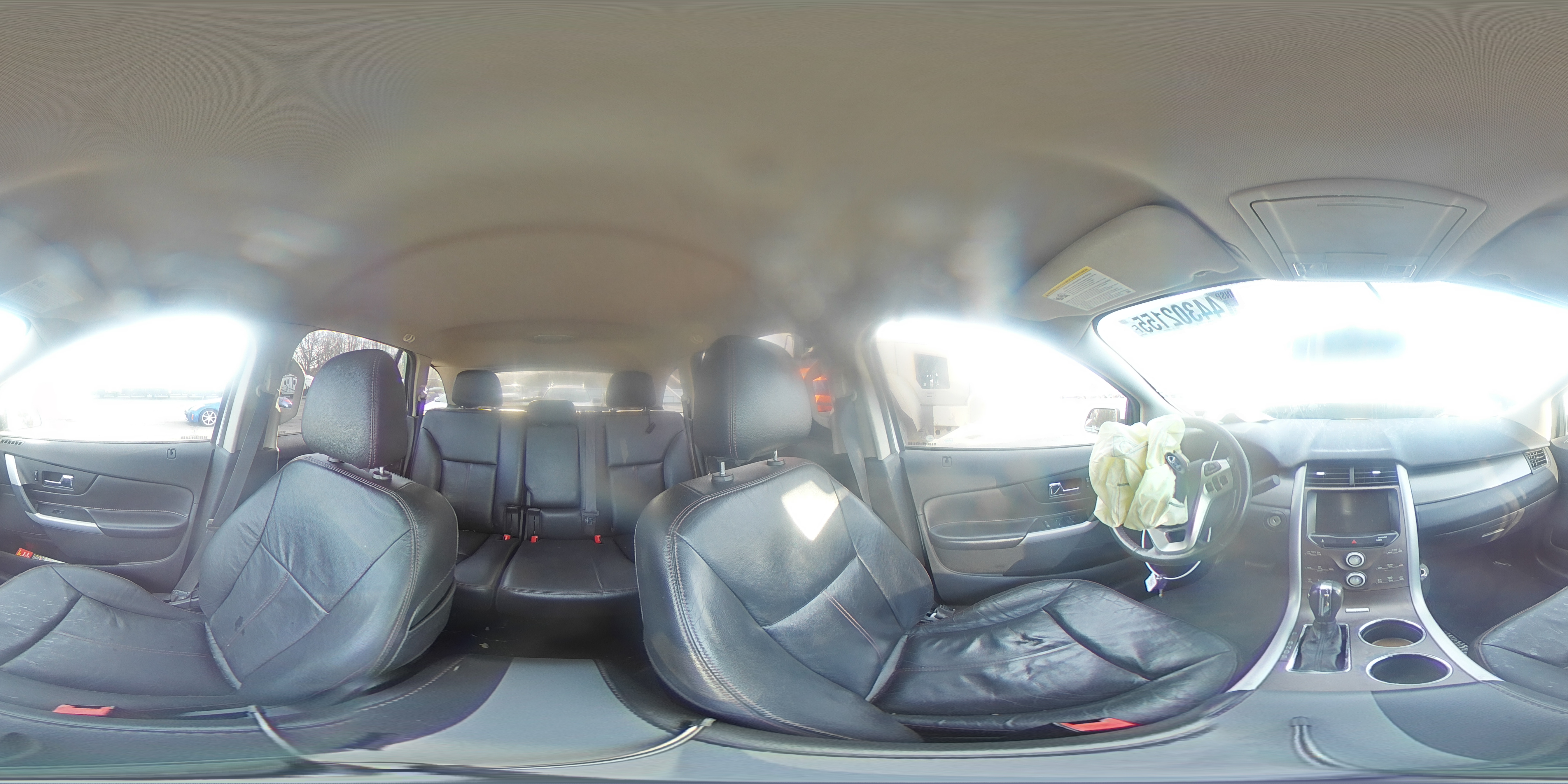 2014 Ford Edge VIN 2FMDK4JC2EBB59535 Copart auction photo, front end / mechanical damage thumbnail 13