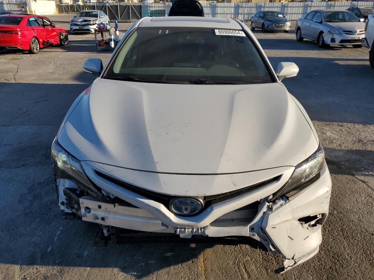 2022 Toyota Camry VIN 4T1S31AK9NU039350 Copart auction photo, front end damage thumbnail 5