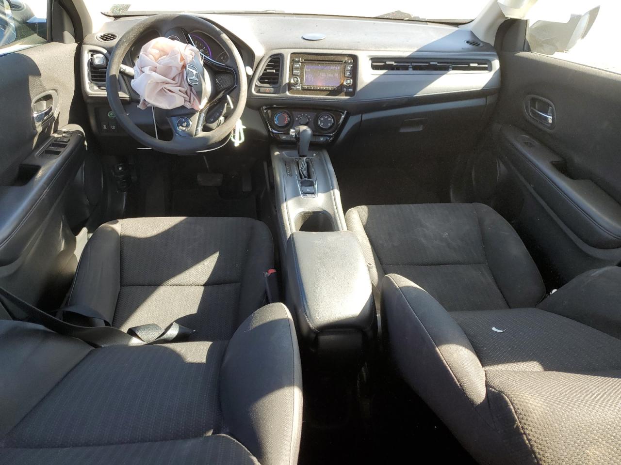 2016 Honda HR-V VIN 3CZRU5H3XGM720785 Copart auction photo, front end / undercarriage damage thumbnail 8