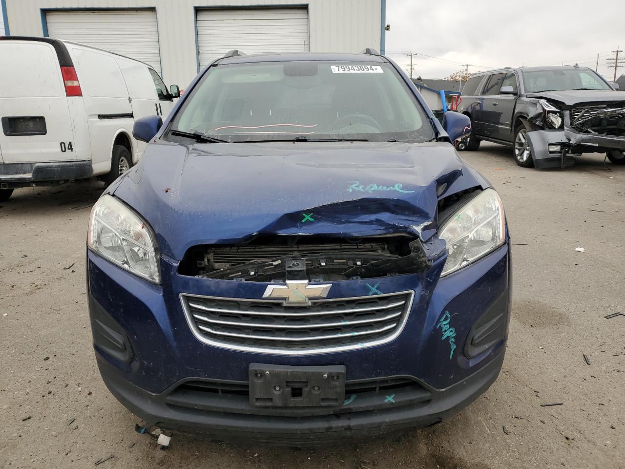 2015 Chevrolet Trax VIN 3GNCJRSB7FL213396 Copart auction photo, front end damage thumbnail 5
