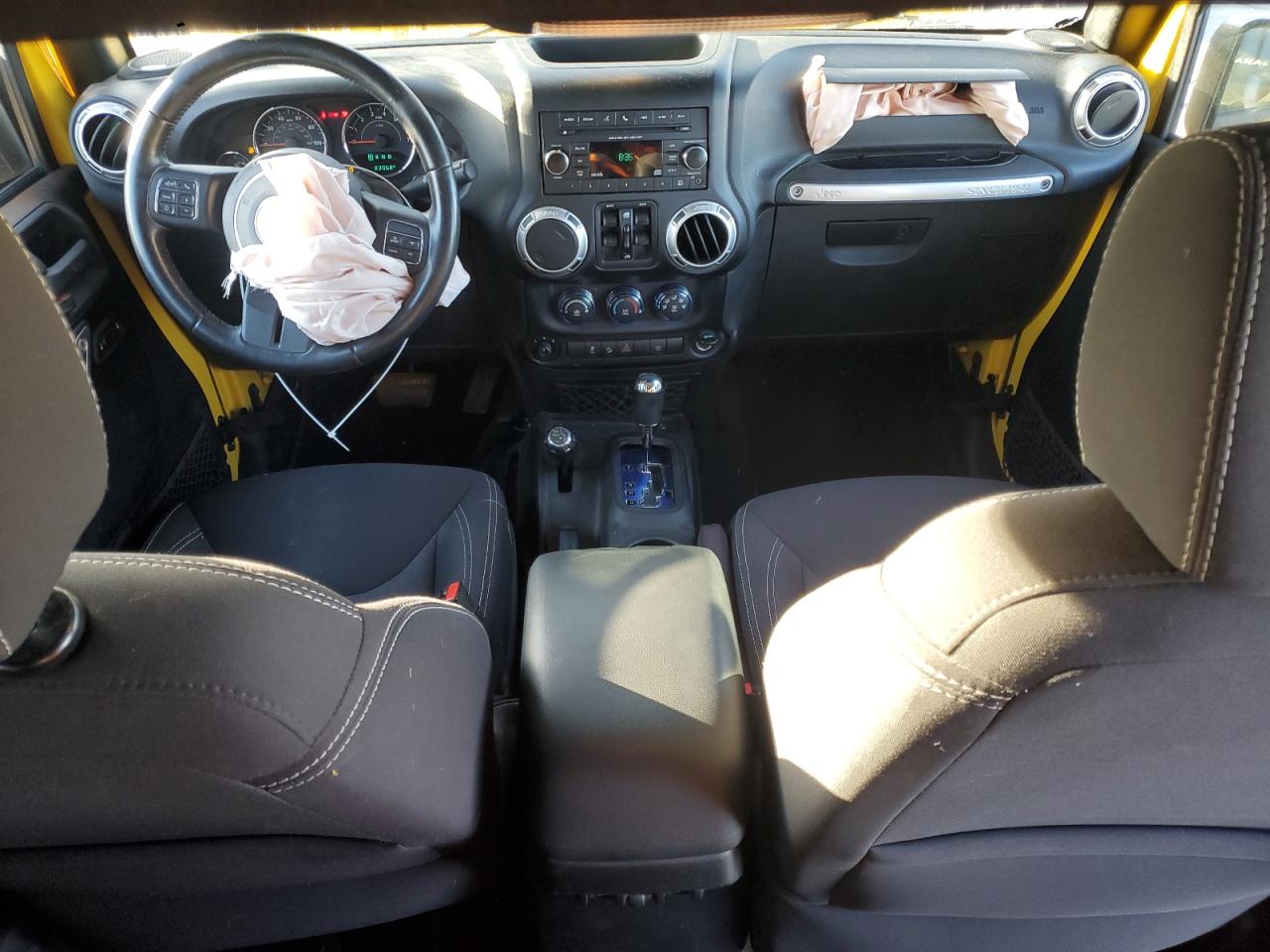 2015 Jeep Wrangler VIN 1C4BJWEG6FL578268 Copart auction photo, front end / undercarriage damage thumbnail 8