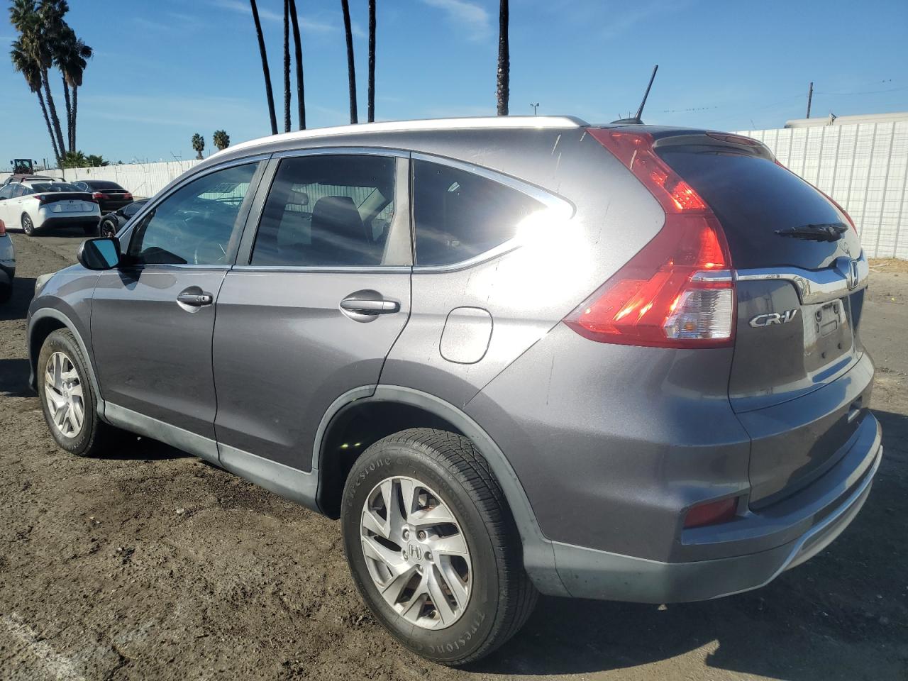 2016 Honda CR-V VIN 2HKRM4H71GH666690 Copart auction photo, front end / undercarriage damage thumbnail 2