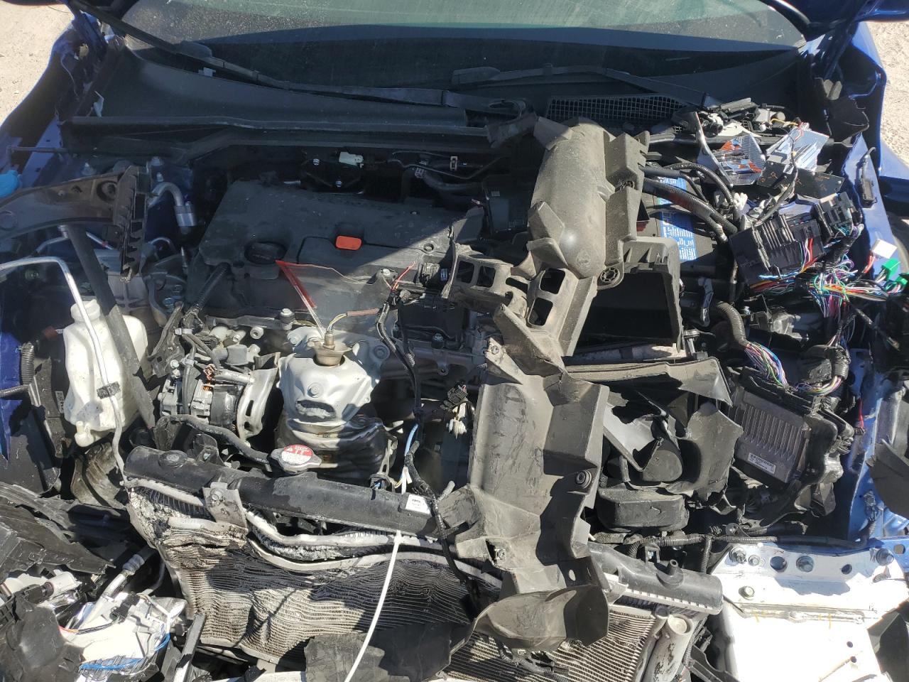 2022 Honda Civic VIN 2HGFE2F51NH594824 Copart auction photo, front end damage thumbnail 13
