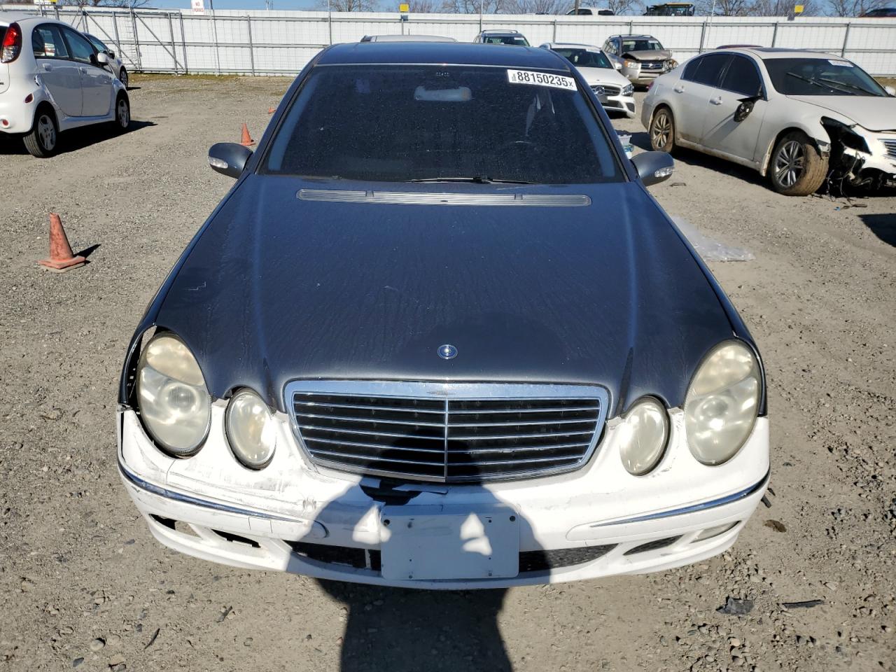 2006 Mercedes-Benz E-klasse VIN WDBUF56J96A926637 Copart auction photo, front end / rear end damage thumbnail 5