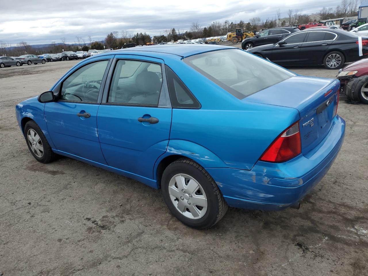 2007 Ford Focus VIN 1FAHP34N67W363017 Copart auction photo, front end / side damage thumbnail 2