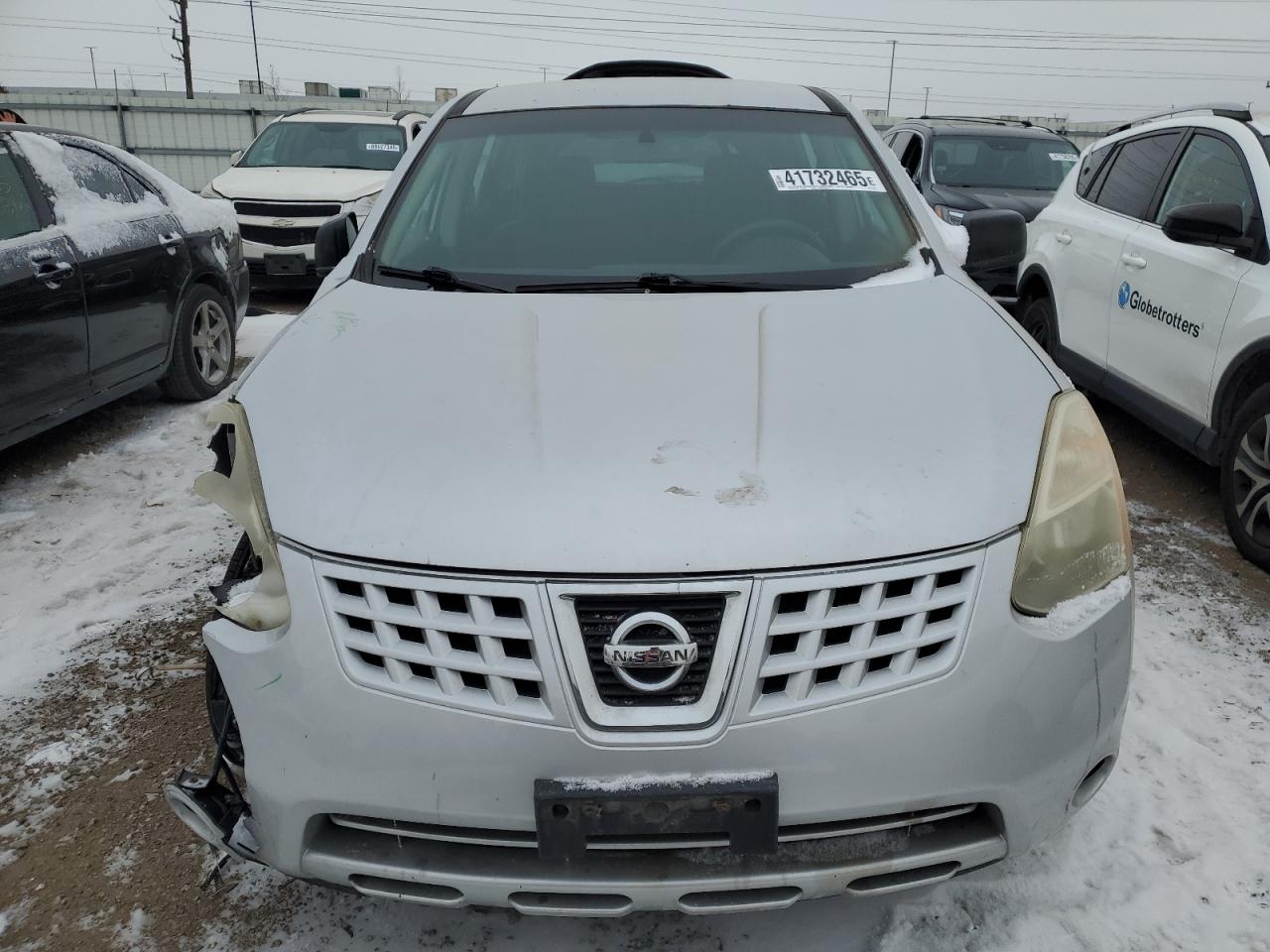 2010 Nissan Rogue VIN JN8AS5MV3AW117639 Copart auction photo, front end damage thumbnail 5