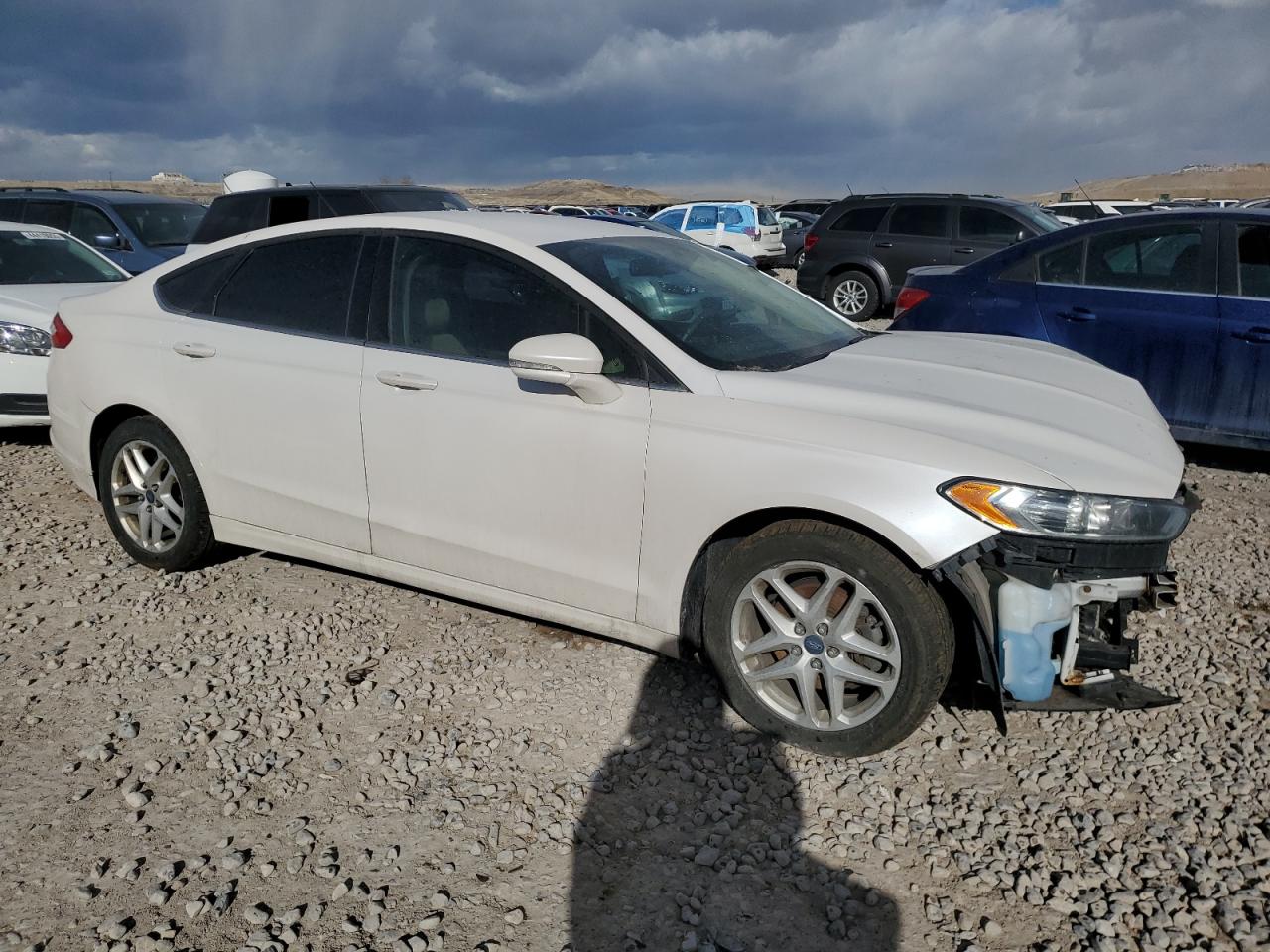 2013 Ford Fusion VIN 3FA6P0H79DR344008 Copart auction photo, front end damage thumbnail 4