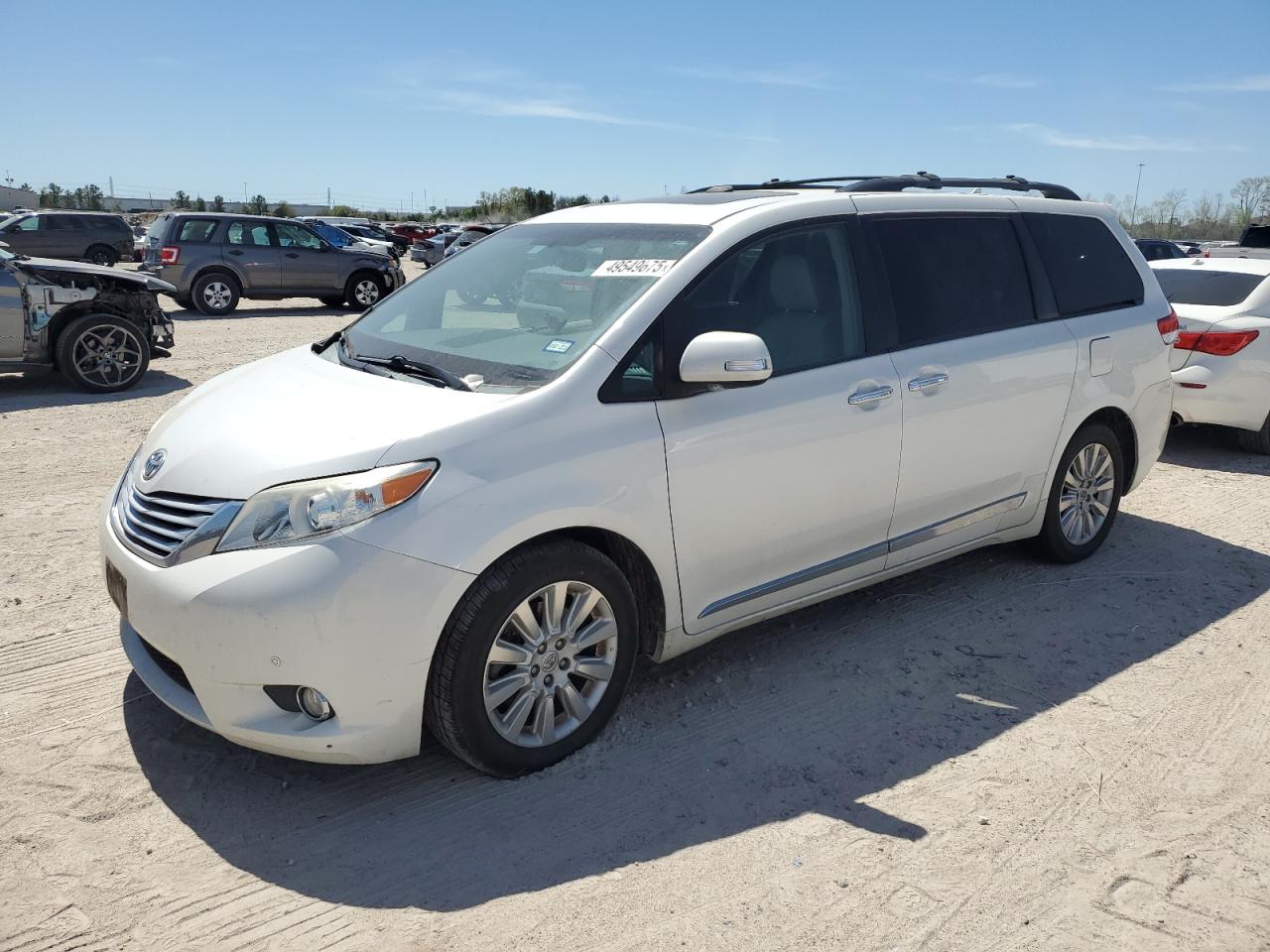 2014 Toyota Sienna VIN 5TDYK3DC3ES507692