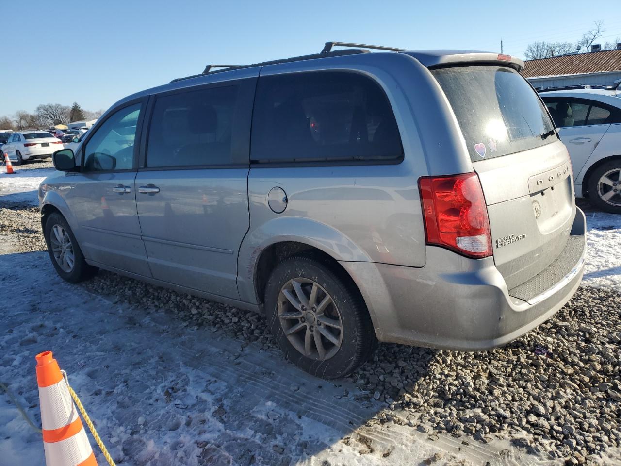 2014 Dodge Caravan VIN 2C4RDGCG7ER266819 Copart auction photo, front end damage thumbnail 2