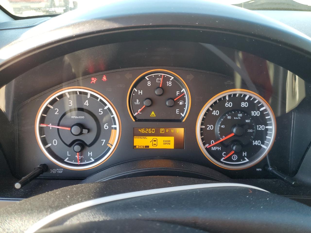 2015 Nissan Titan VIN 1N6BA0ED7FN506693 Copart auction photo, front end damage thumbnail 9