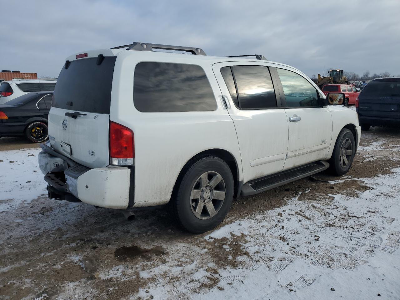 2006 Nissan Armada VIN 5N1AA08A96N734481 Copart auction photo, front end / rear end damage thumbnail 3