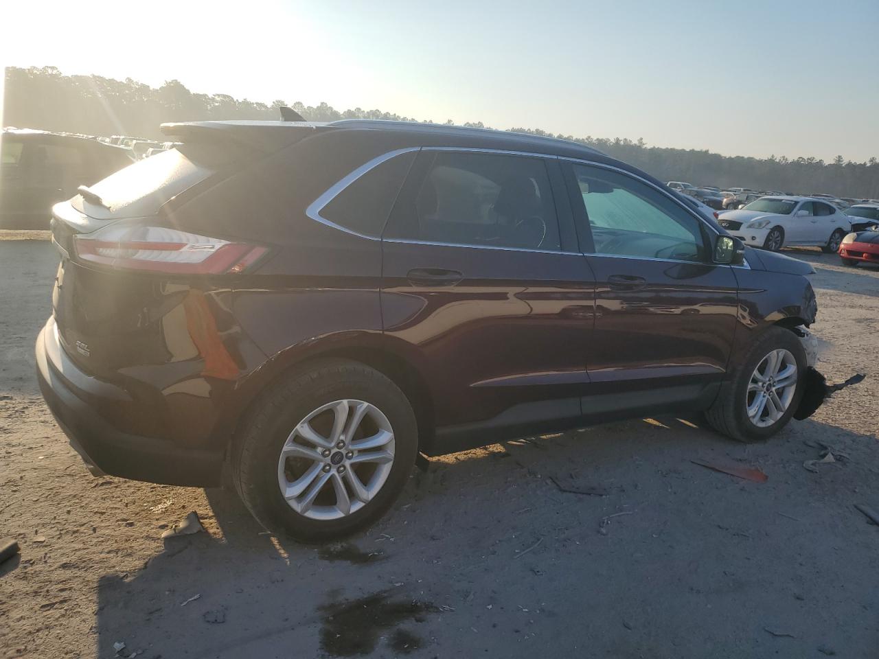 2020 Ford Edge VIN 2FMPK4J92LBB24962 Copart auction photo, front end damage thumbnail 3