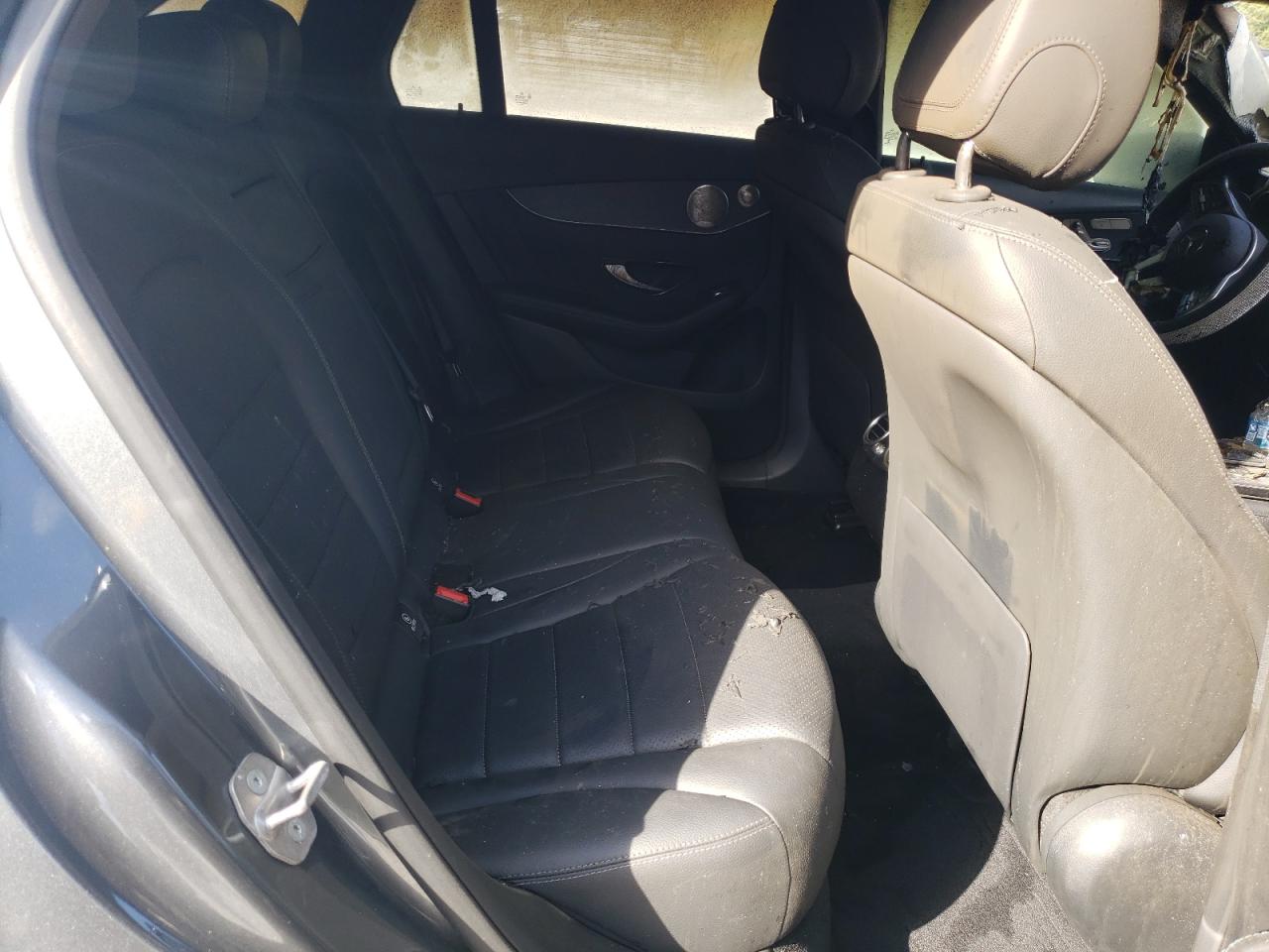 2021 Mercedes-Benz GLC VIN W1N0G8EBXMF884724 Copart auction photo, burn damage thumbnail 10