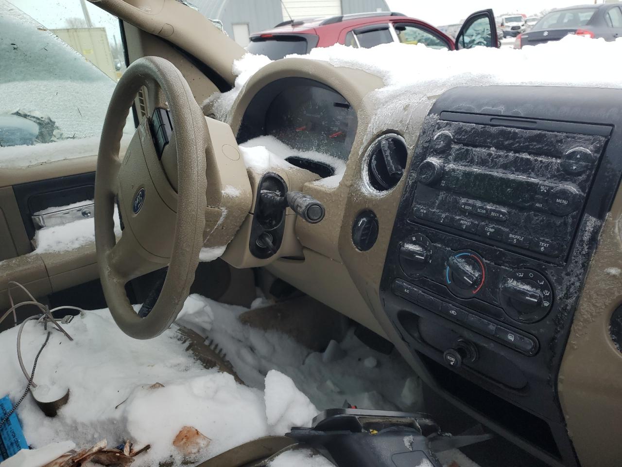 2006 Ford F-150 VIN 1FTPX145X6FA10028 Copart auction photo, all over damage thumbnail 9