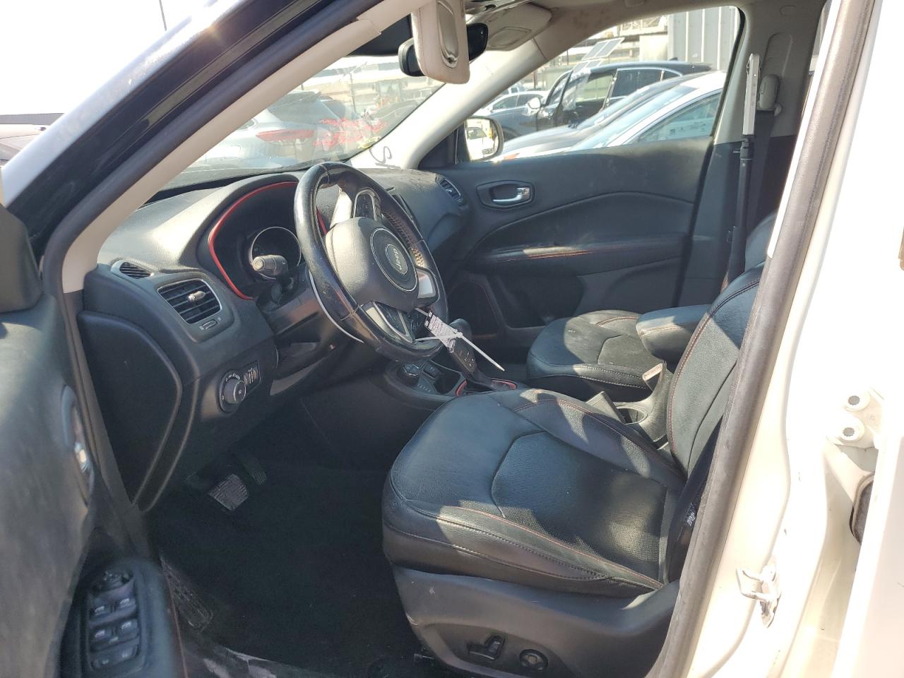 2019 Jeep Compass VIN 3C4NJDDB3KT790406 Copart auction photo, front end damage thumbnail 7