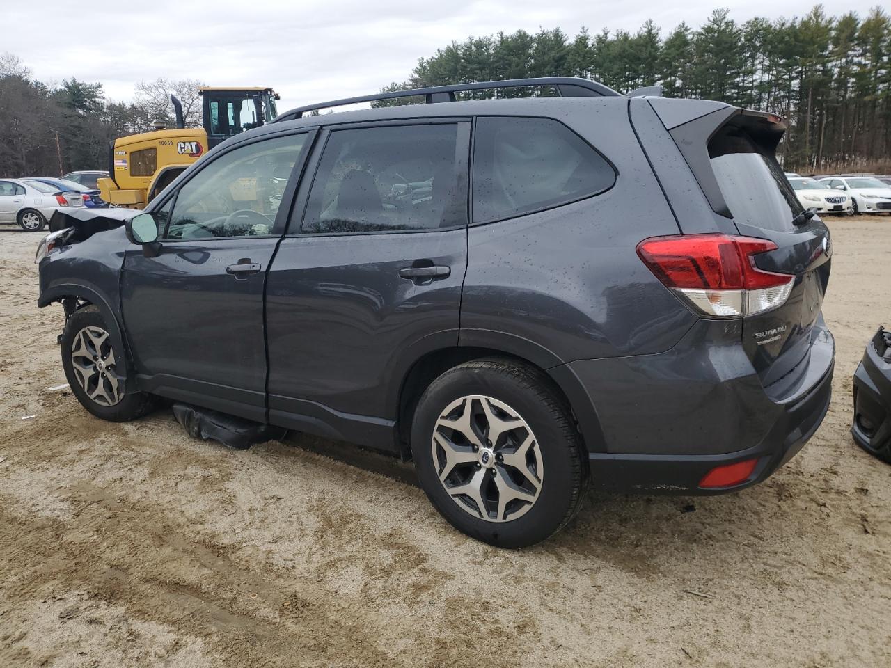 2021 Subaru Forester VIN JF2SKAJC7MH451176 Copart auction photo, front end damage thumbnail 2