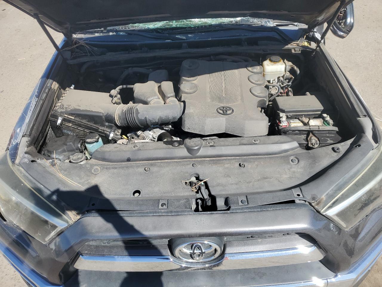 2015 Toyota 4Runner VIN JTEBU5JR6F5209354 Copart auction photo, rollover damage thumbnail 14