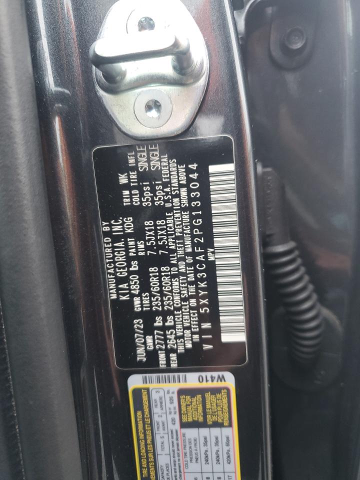 2023 KIA Sportage VIN 5XYK3CAF2PG133044 Copart auction photo, front end / rear end damage thumbnail 15