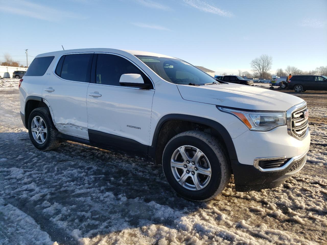 2019 GMC Acadia VIN 1GKKNKLA5KZ240271 Copart auction photo, side damage thumbnail 4