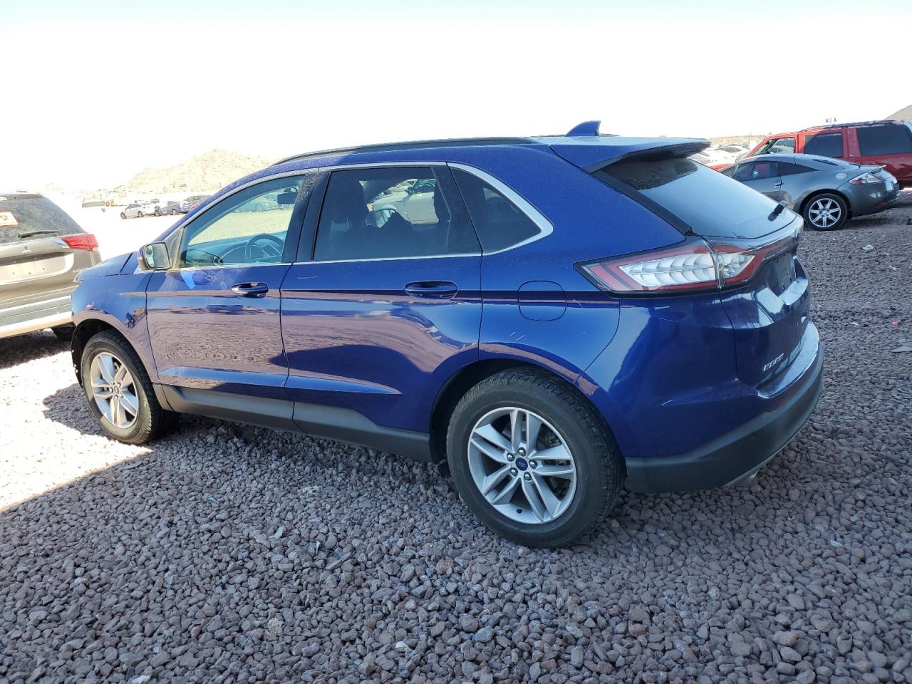 2015 Ford Edge VIN 2FMTK4J87FBB35658 Copart auction photo, front end damage thumbnail 2