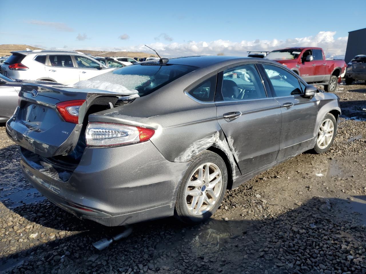 2013 Ford Fusion VIN 3FA6P0H77DR292720 Copart auction photo, all over damage thumbnail 3