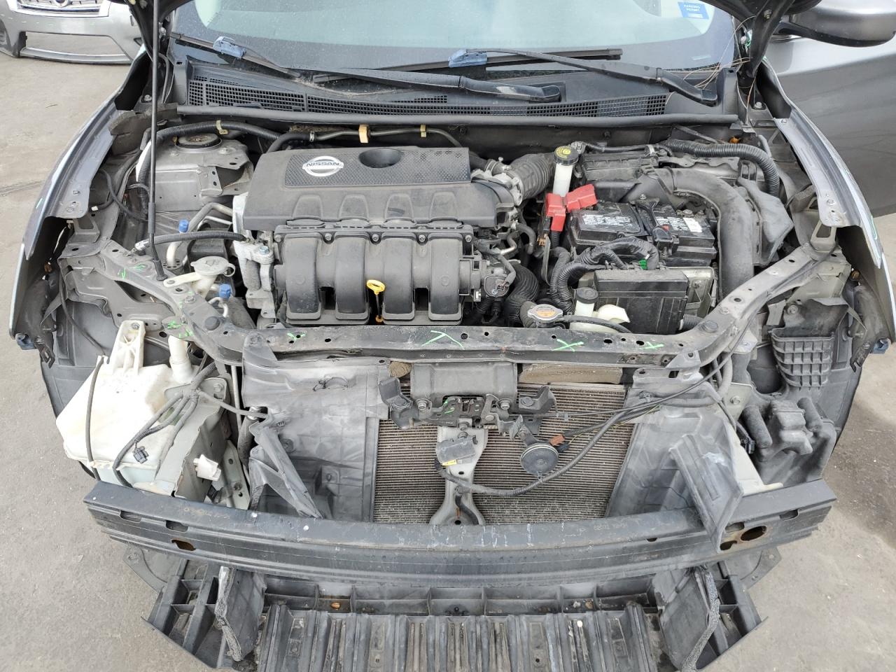 2015 Nissan Sentra VIN 3N1AB7AP0FY215737 Copart auction photo, front end damage thumbnail 11