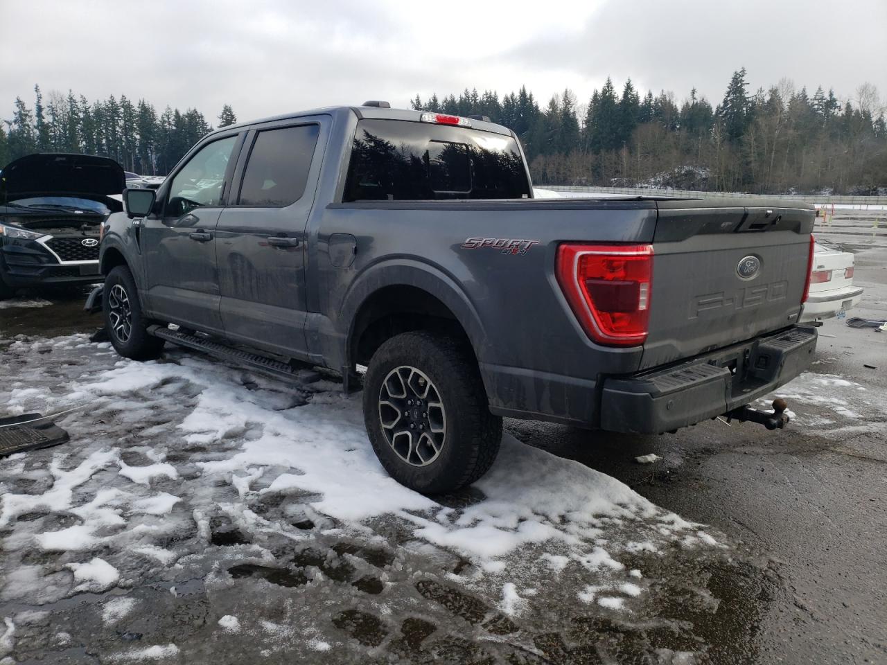 2023 Ford F-150 VIN 1FTFW1E87PFC69679 Copart auction photo, front end damage thumbnail 2