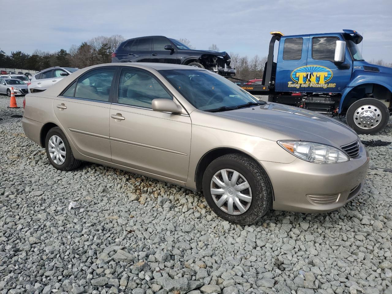 2006 Toyota Camry VIN 4T1BE30K56U110326 Copart auction photo, rear end damage thumbnail 4