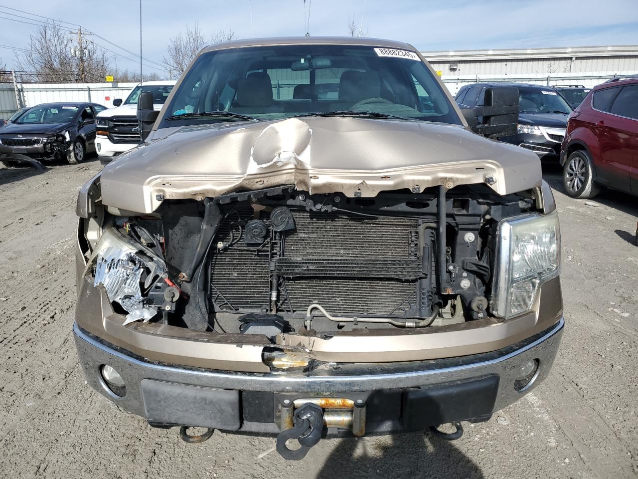 2012 Ford F-150 VIN 1FTFW1EF5CFB44348 Copart auction photo, front end damage thumbnail 5
