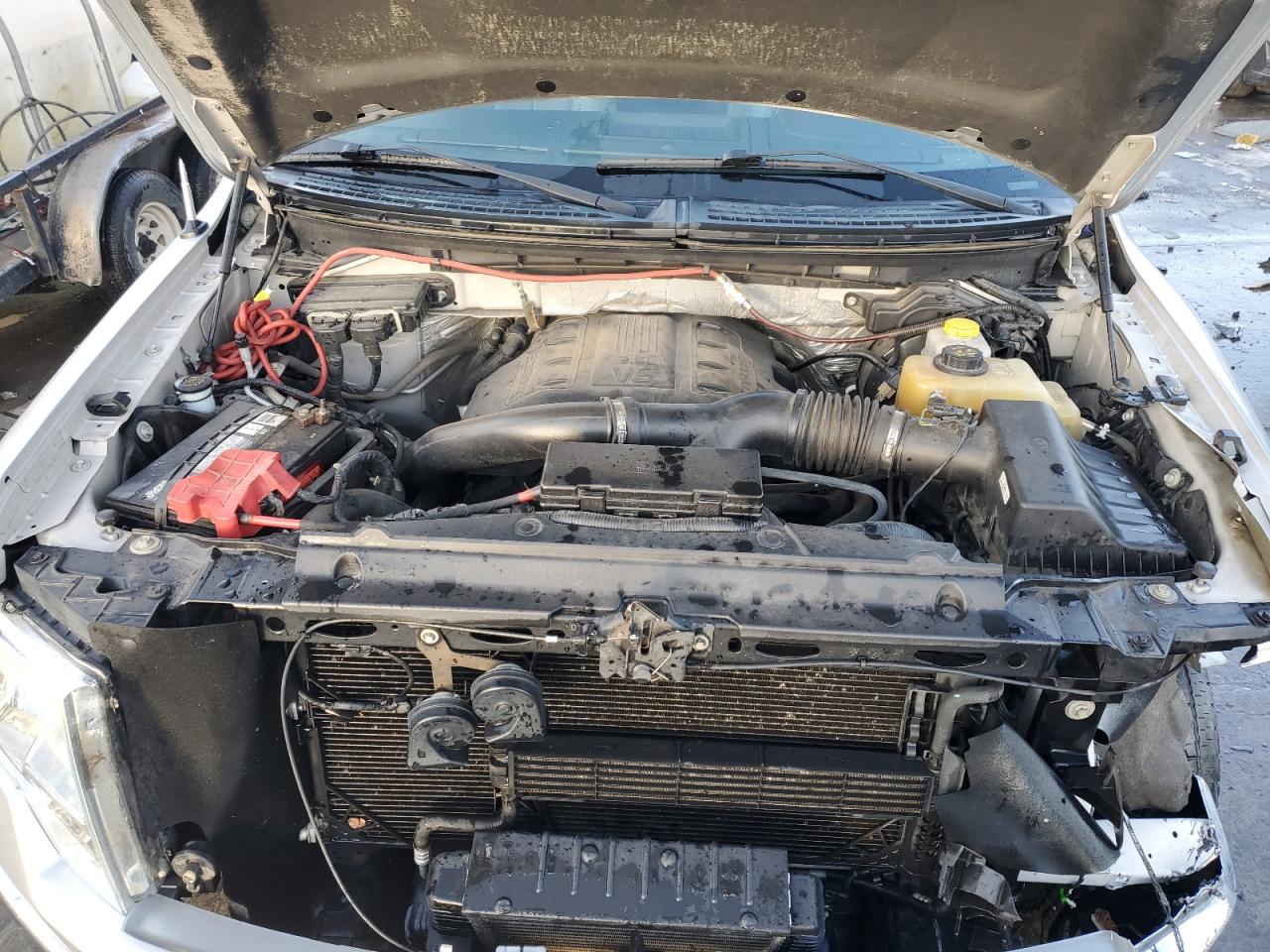 2014 Ford F-150 VIN 1FTFW1ET3EFD09340 Copart auction photo, front end / rear end damage thumbnail 11