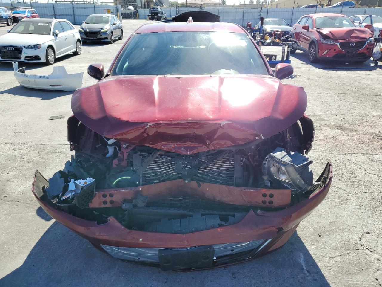 2016 Chevrolet Volt VIN 1G1RD6S55GU118502 Copart auction photo, front end damage thumbnail 5