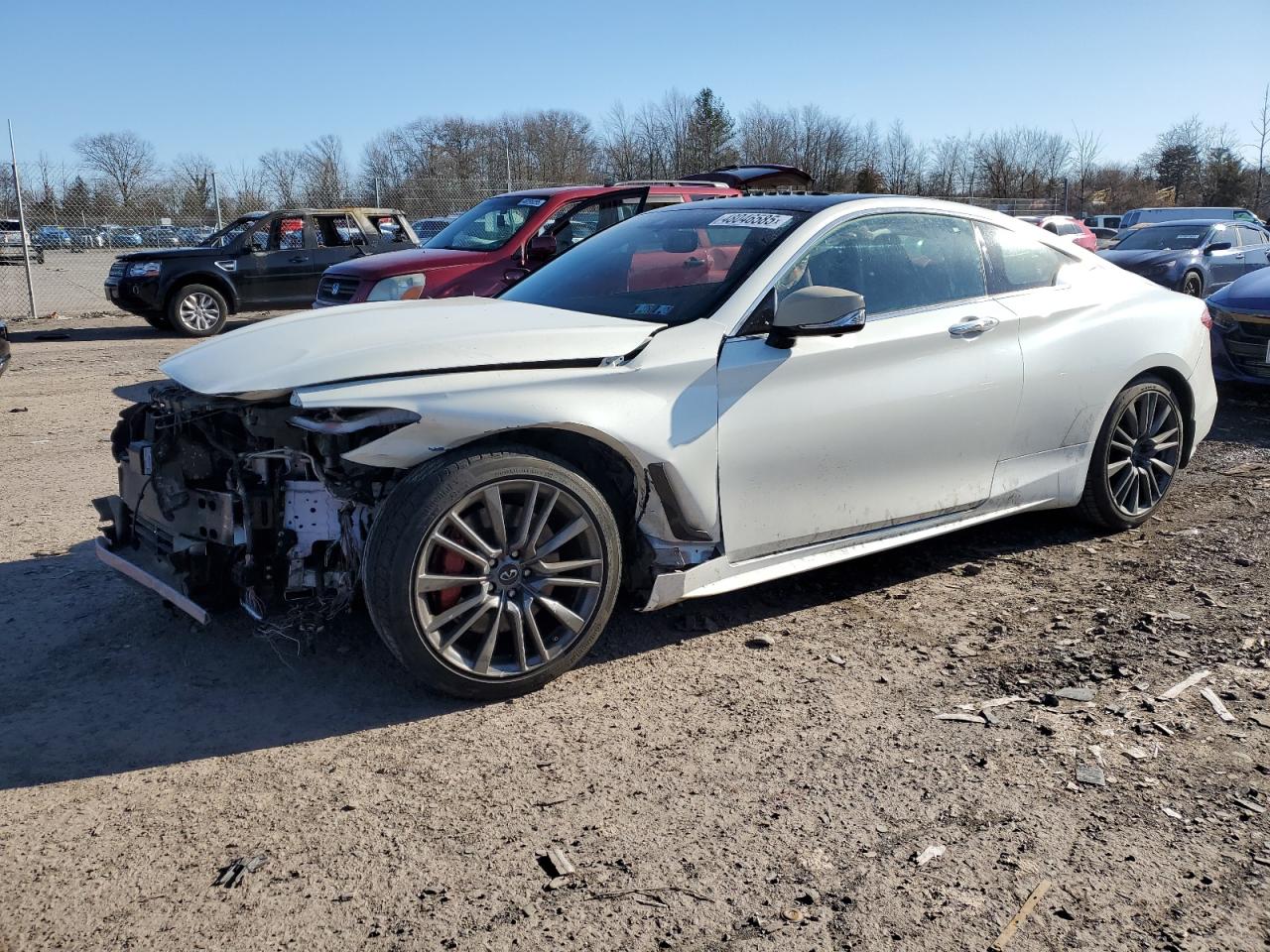 2018 Infiniti Q60 VIN JN1FV7EL7JM630411 - Copart auction photo