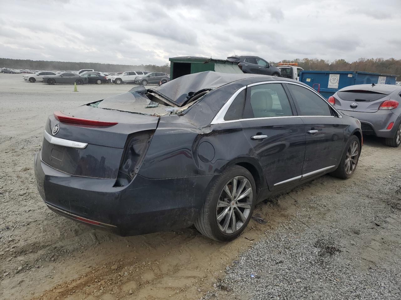 2014 Cadillac XTS VIN 2G61L5S34E9133909 Copart auction photo, all over damage thumbnail 3