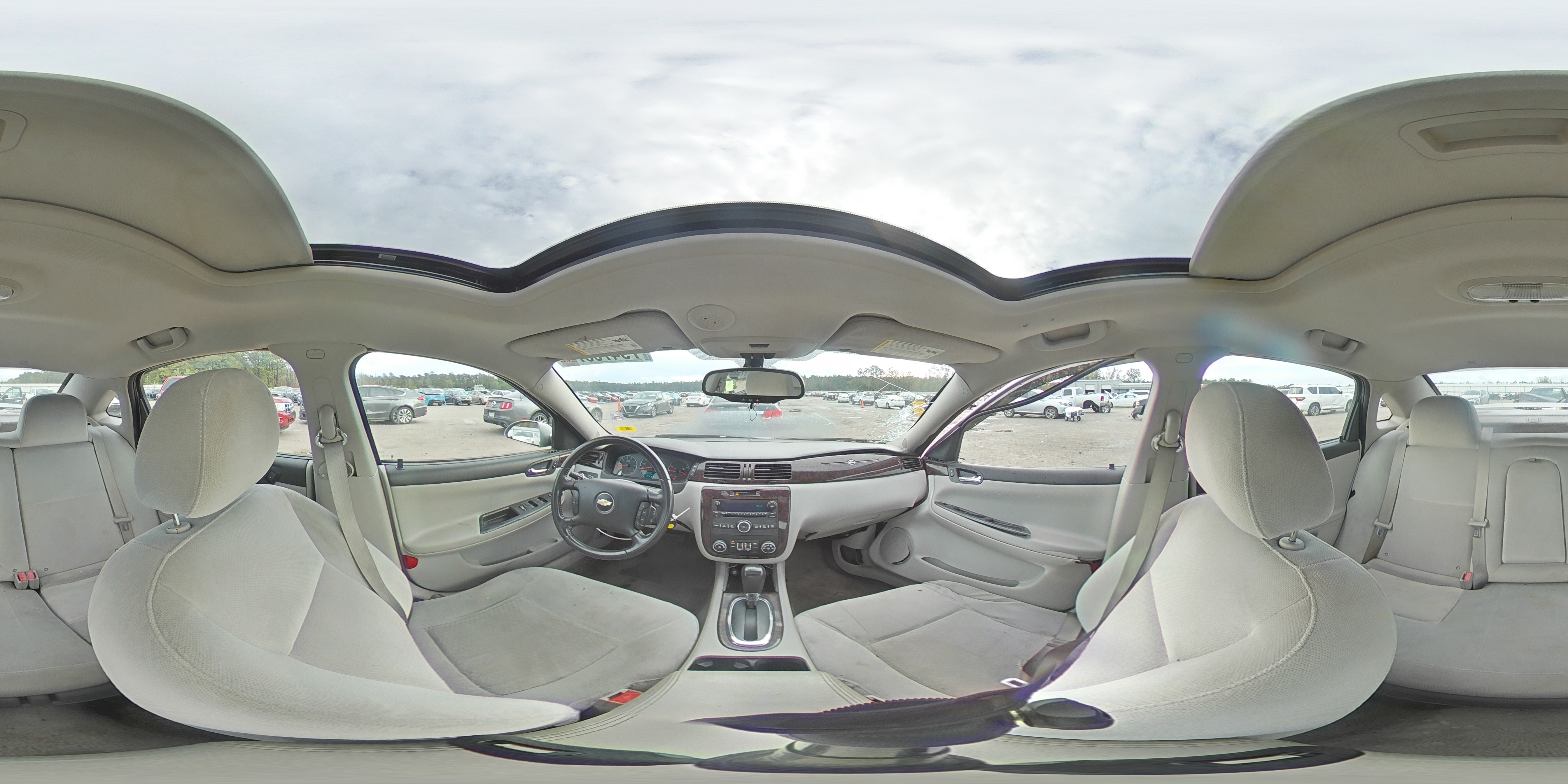 2012 Chevrolet Impala VIN 2G1WB5E38C1129545 Copart auction photo, side / front end damage thumbnail 12